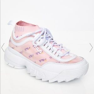 fila disruptor 2 sock mesh